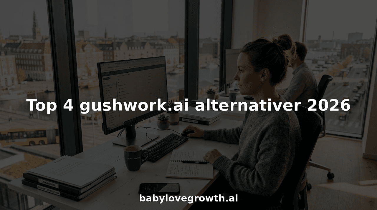 Top 4 gushwork.ai alternativer 2026