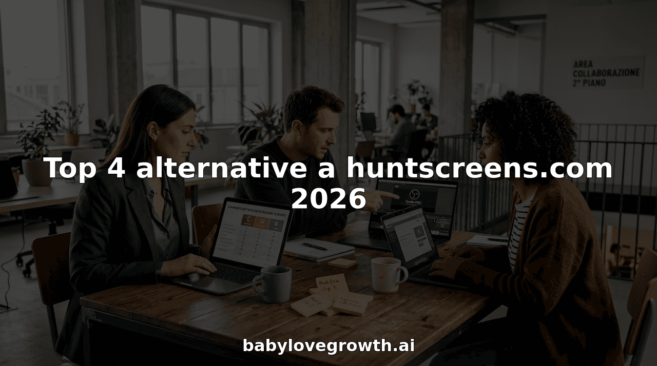 Top 4 alternative a huntscreens.com 2026