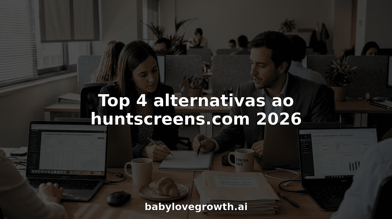 Top 4 alternativas ao huntscreens.com 2026