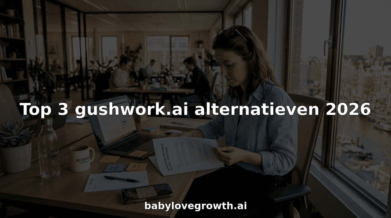 Top 3 gushwork.ai alternatieven 2026