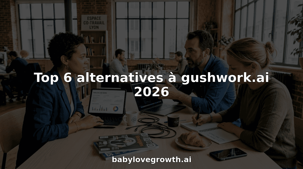 Top 6 alternatives à gushwork.ai 2026
