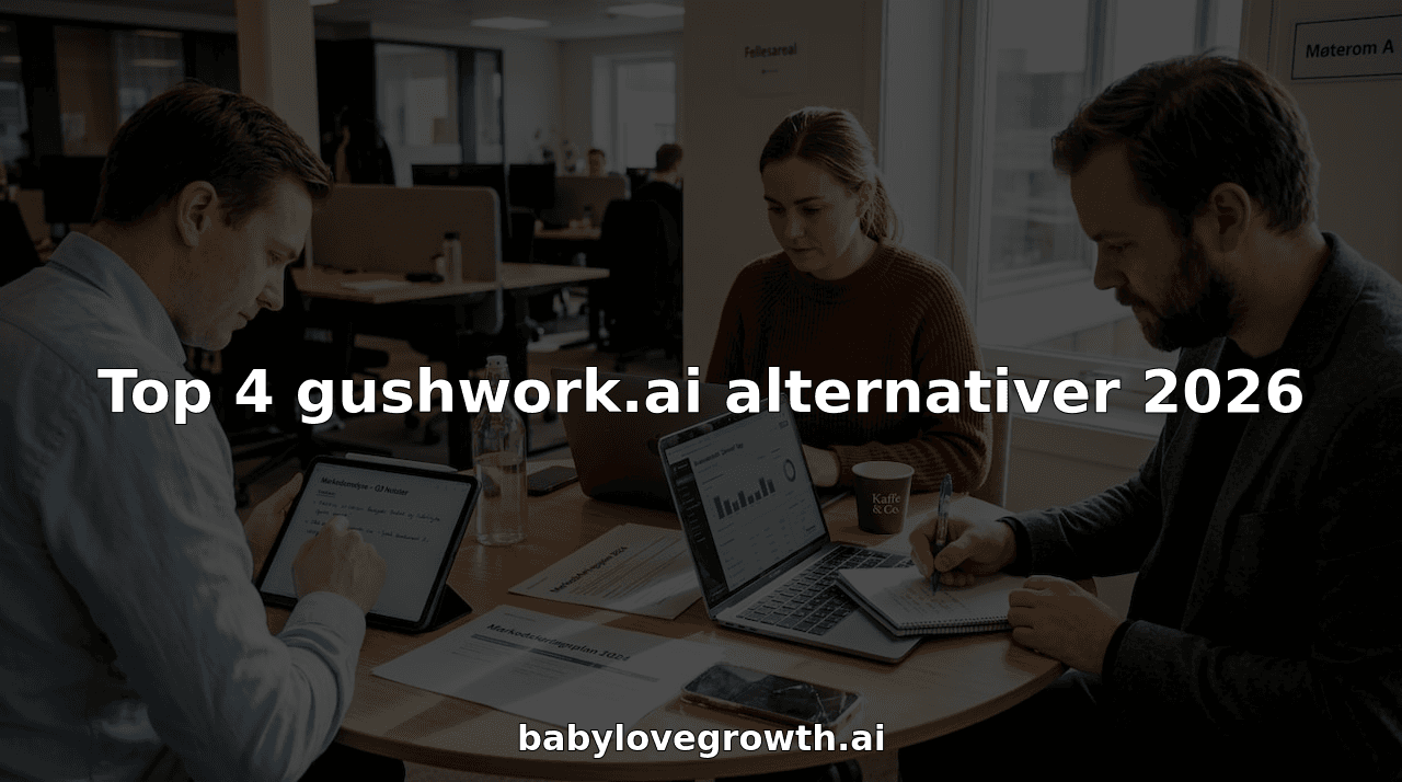 Top 4 gushwork.ai alternativer 2026