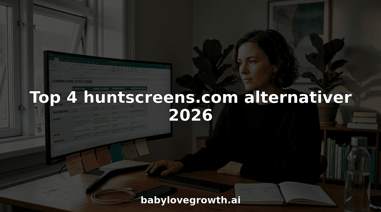 Top 4 huntscreens.com alternativer 2026