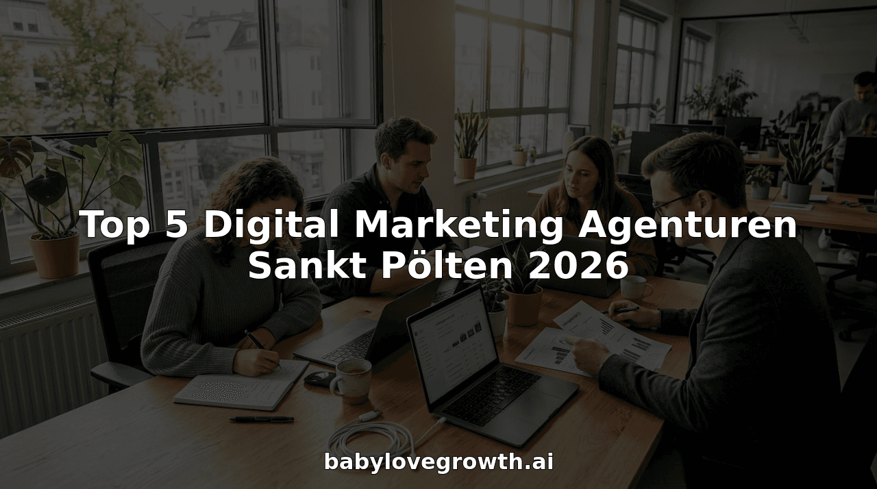 Top 5 Digital Marketing Agenturen Sankt Pölten 2026