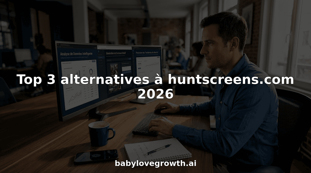 Top 3 alternatives à huntscreens.com 2026