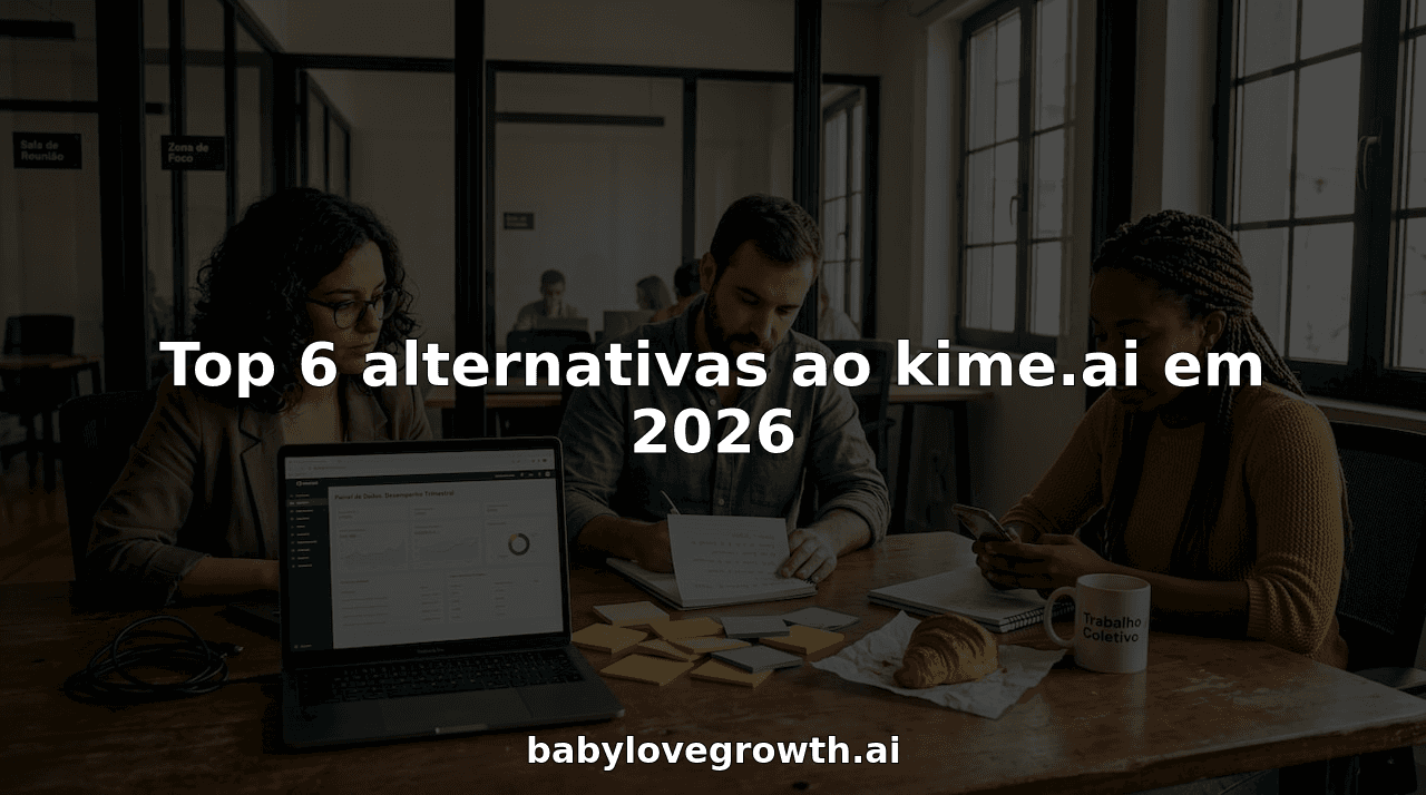 Top 6 alternativas ao kime.ai em 2026