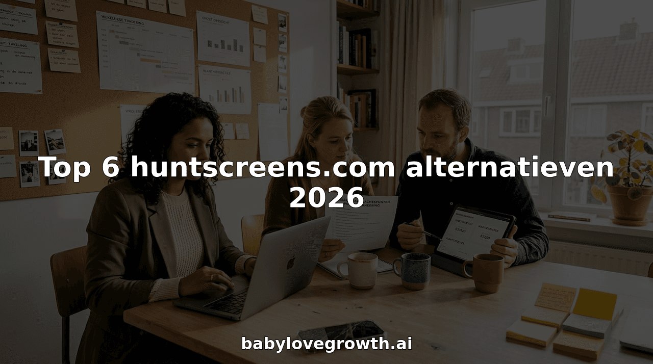 Top 6 huntscreens.com alternatieven 2026