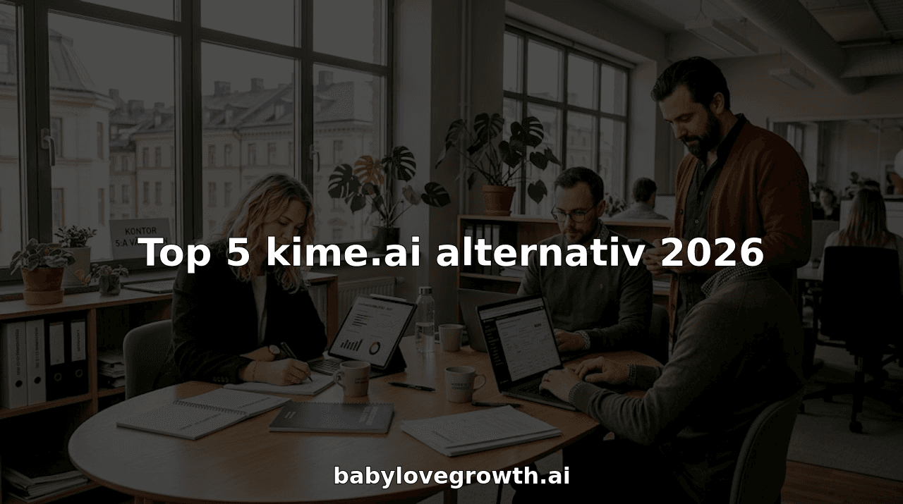 Top 5 kime.ai alternativ 2026