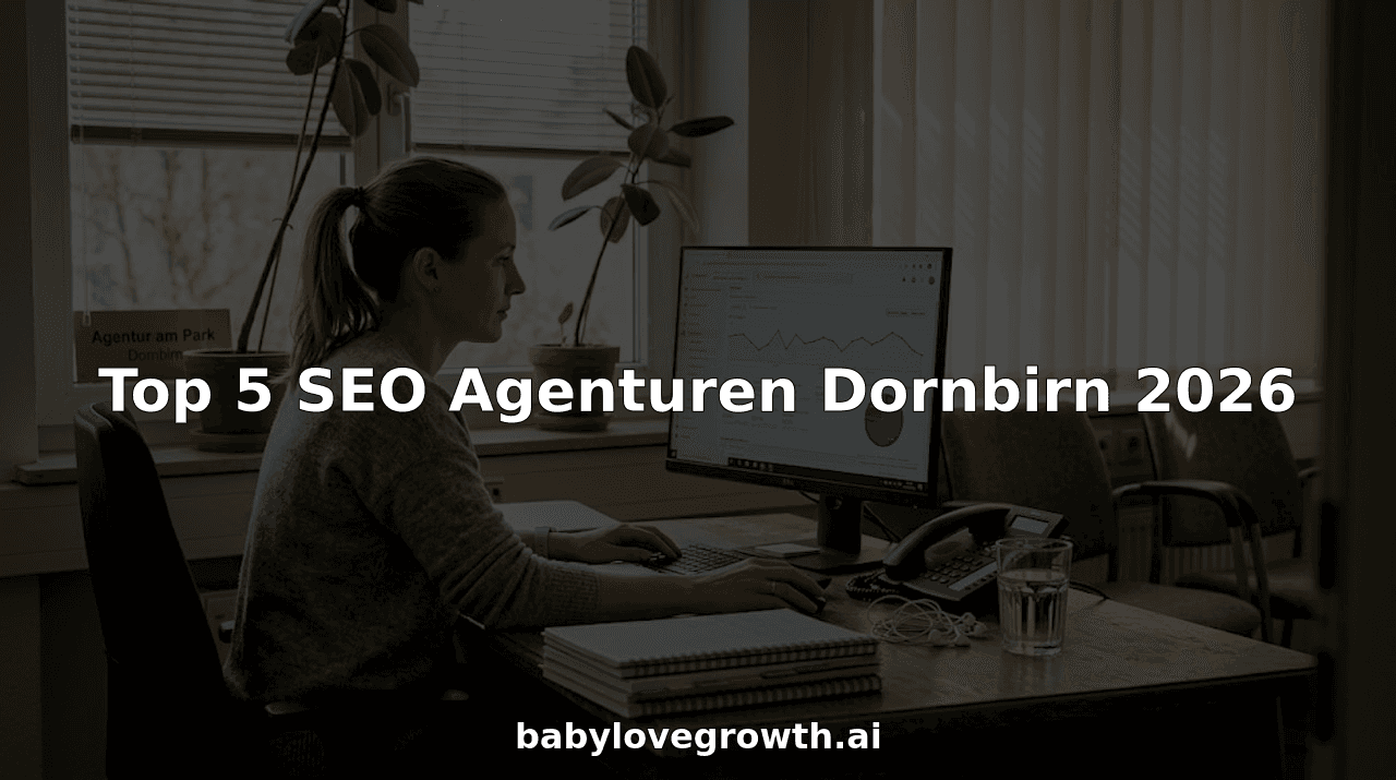 Top 5 SEO Agenturen Dornbirn 2026