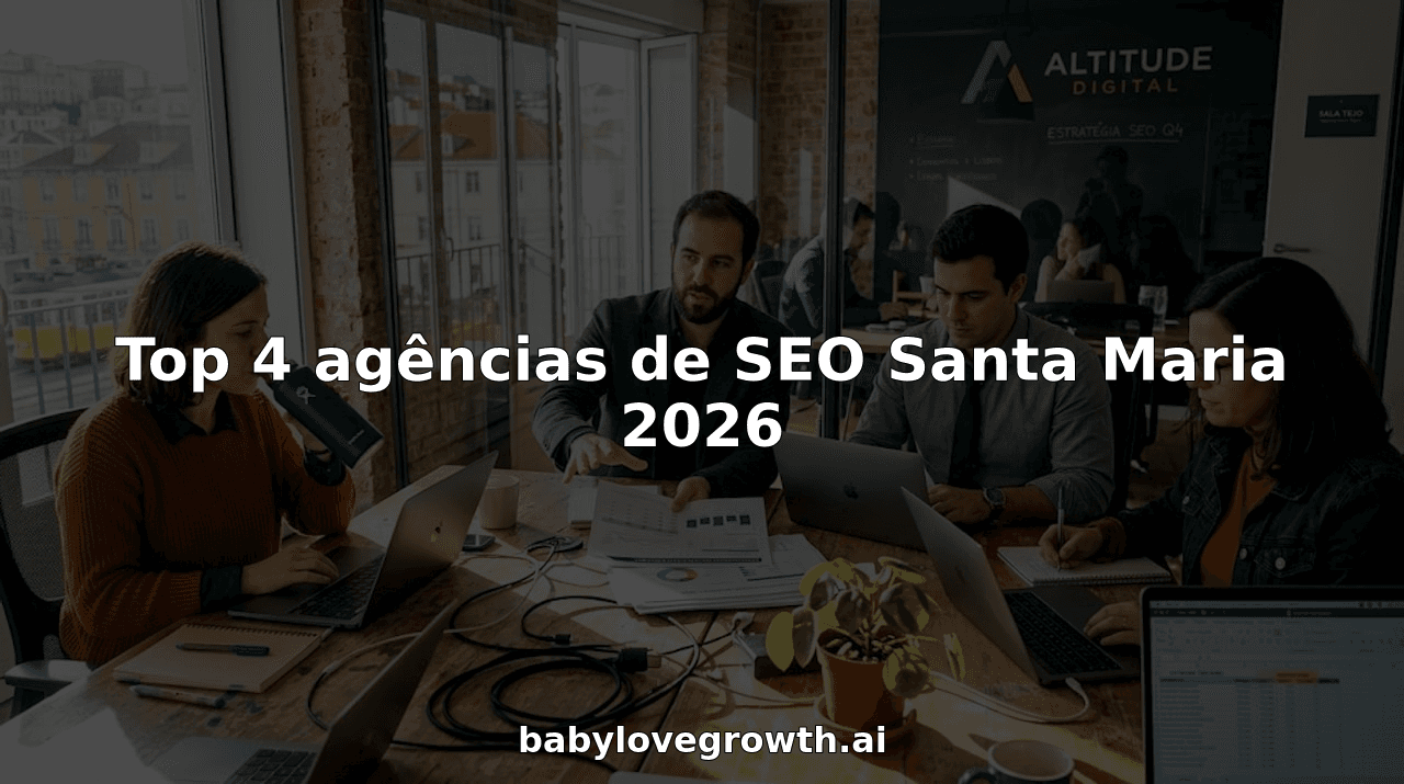 Top 4 agências de SEO Santa Maria 2026