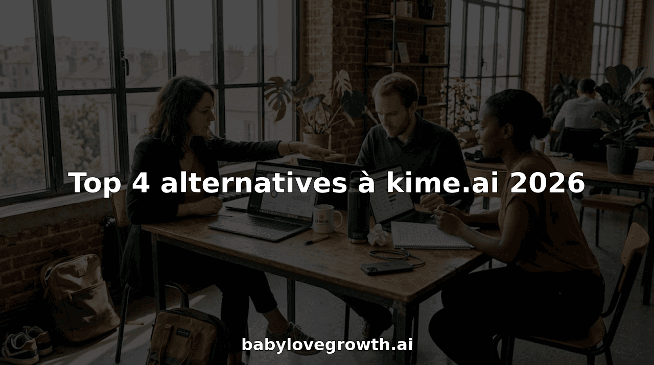 Top 4 alternatives à kime.ai 2026
