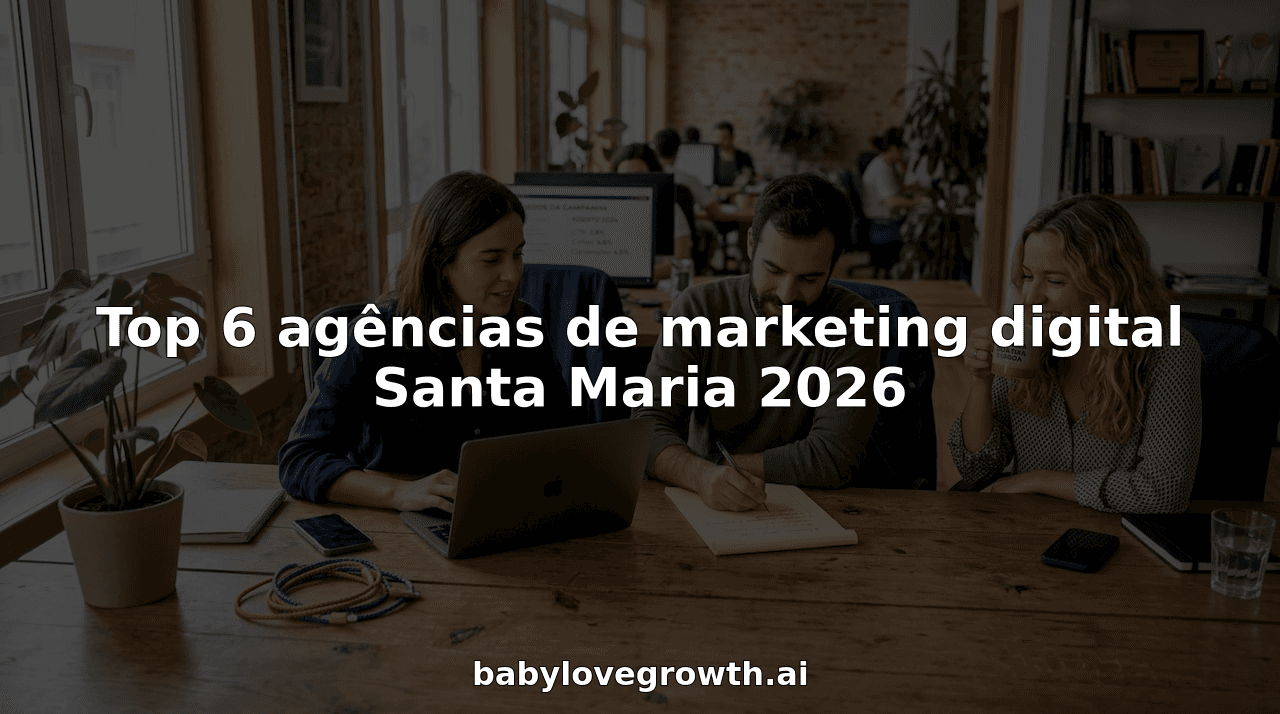 Top 6 agências de marketing digital Santa Maria 2026