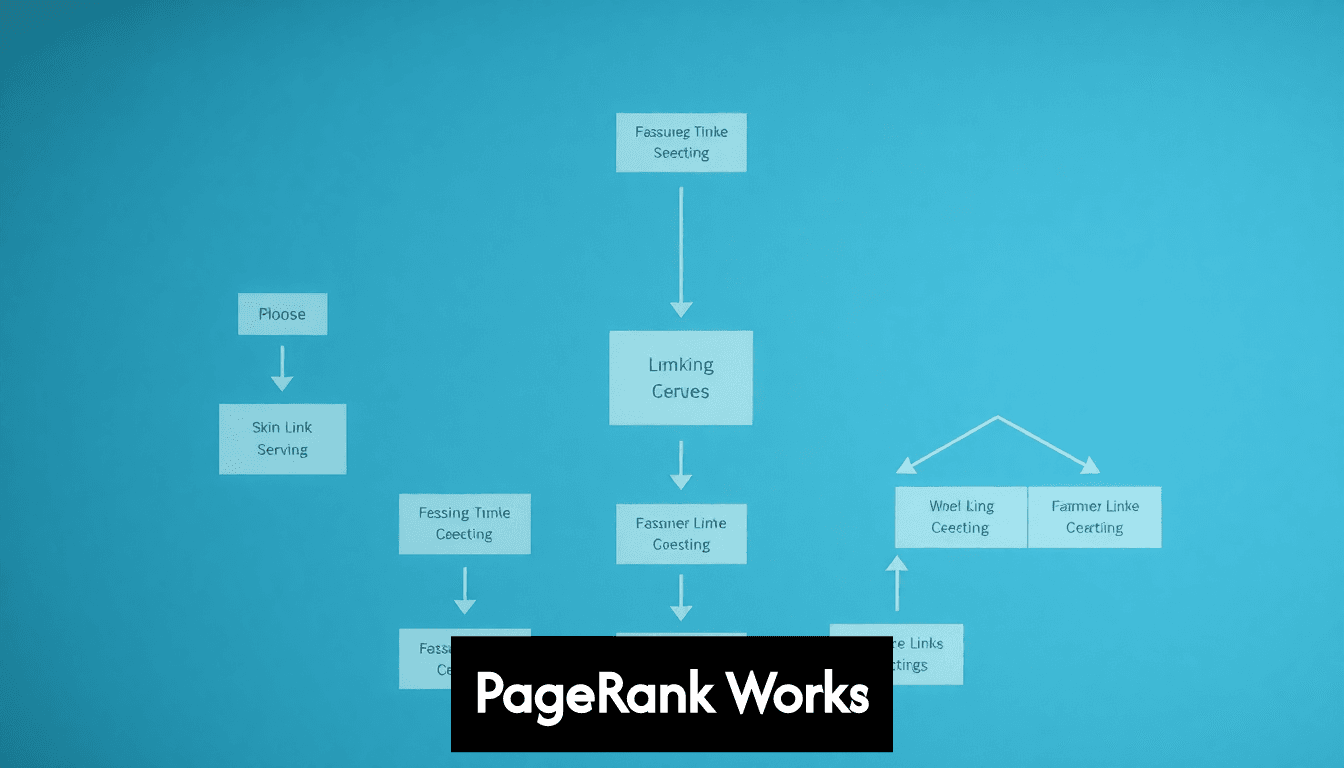 Illustration of PageRank structure