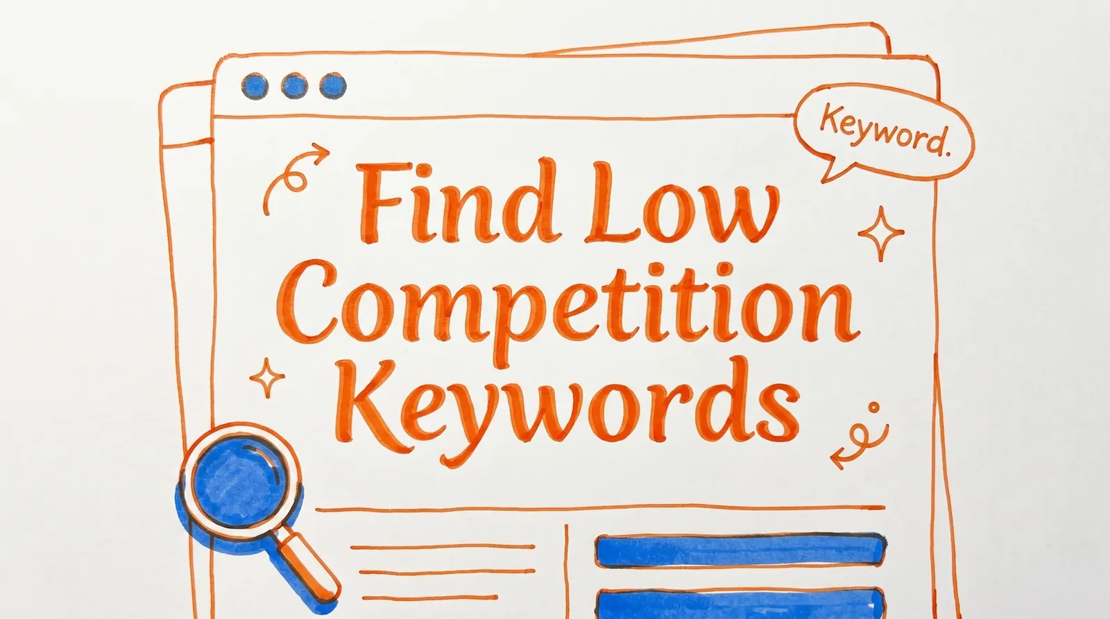 How to Find Low Competition Keywords You Can Actually Rank (2026)
